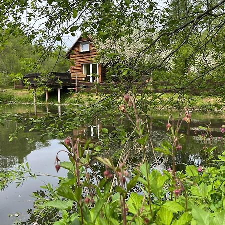 Pod Dobrym Adresem- Domek Nad Stawem Cisna Esterno foto